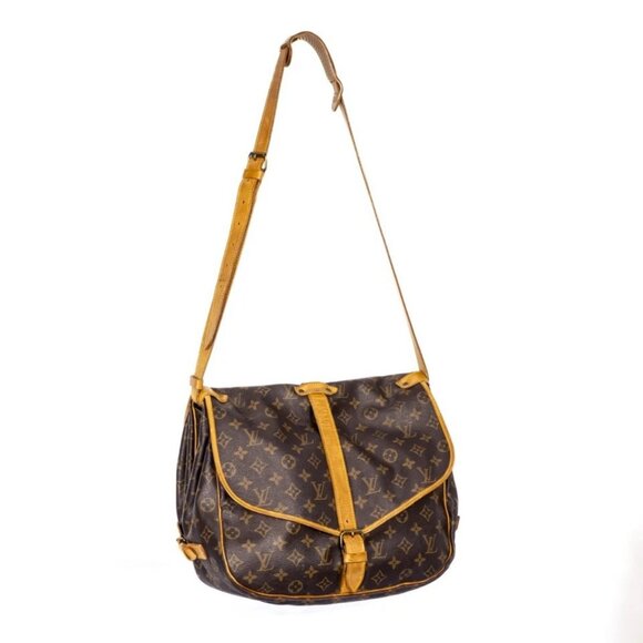 LOUIS VUITTON MESSENGER SAUMUR 35 - MONOGRAM - Picture 1 of 11